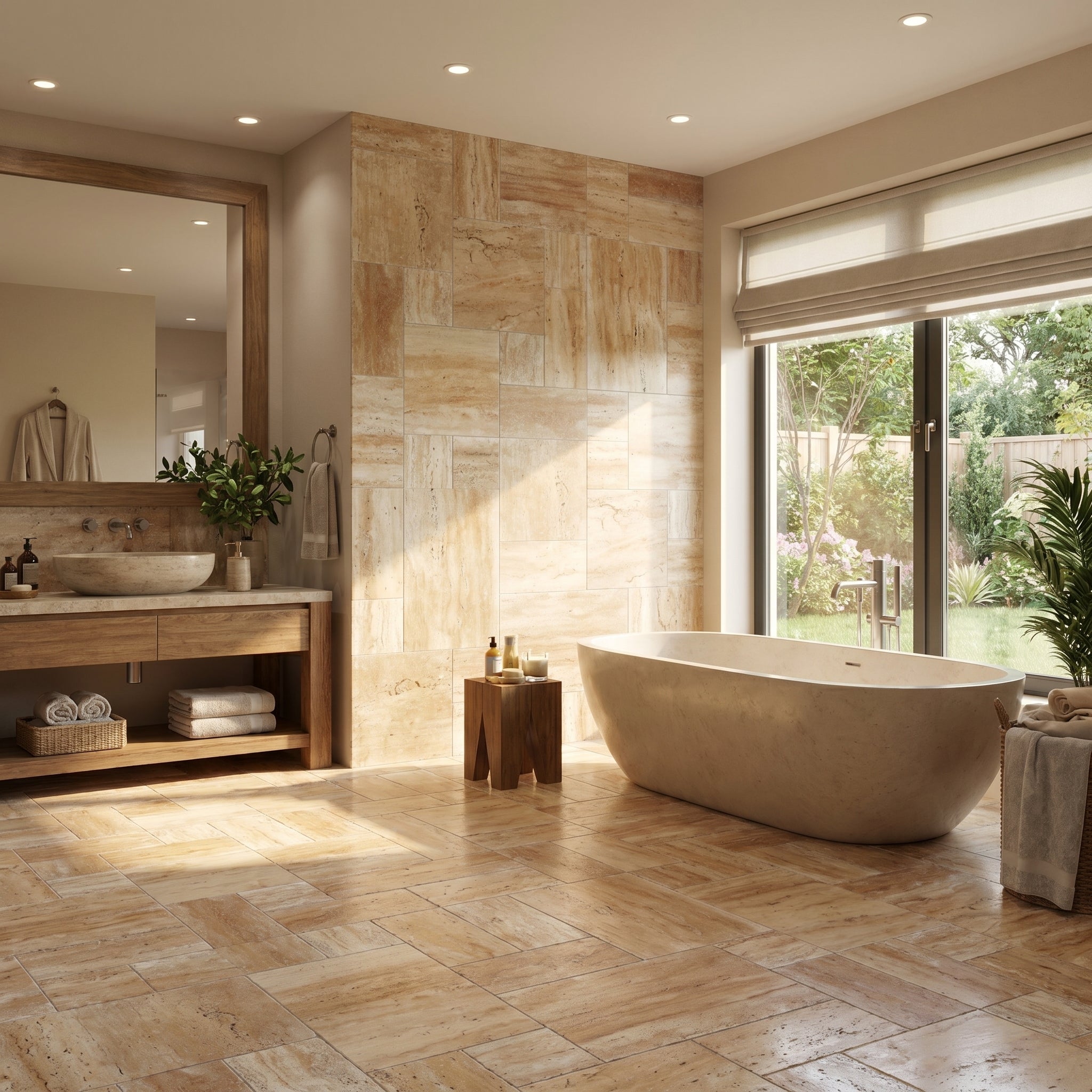 Travertine Floor Tiles – mayausatile