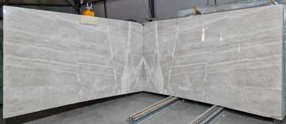 Perla Beige Bookmatching Polished Marble Slab