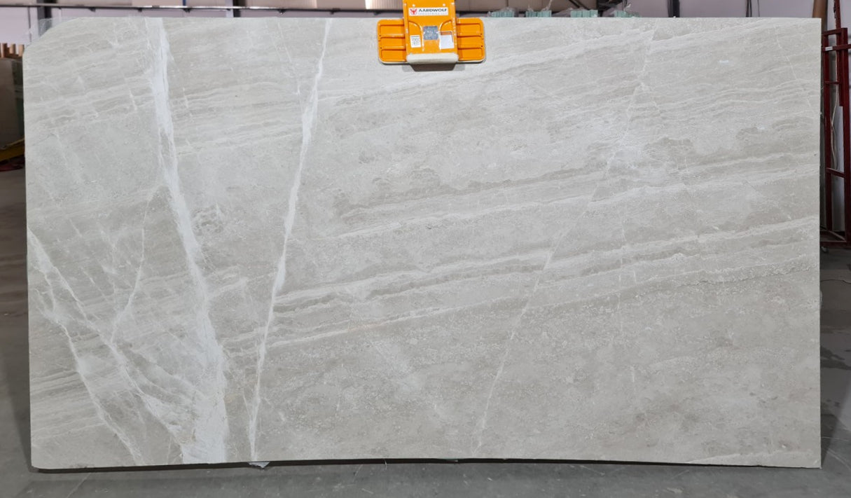 Perla Beige Bookmatching Polished Marble Slab