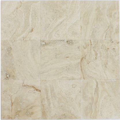 Philadelphia travertine tile surface honed filled size 18"x18" SKU-10075596