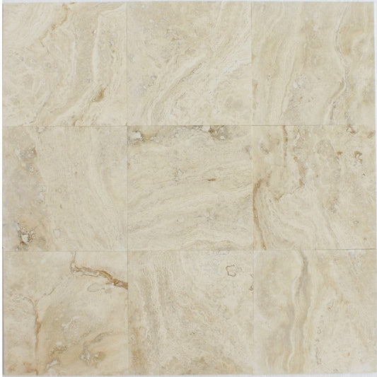Philadelphia travertine tile surface honed filled size 18"x18" SKU-10075596