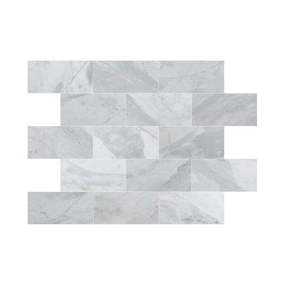 Polar White Marble Polished Floor and Wall Tile