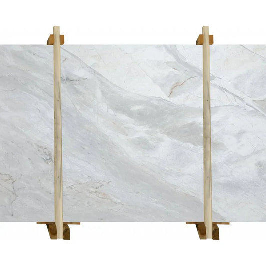 Polar White Bookmatching Polished Marble Slab