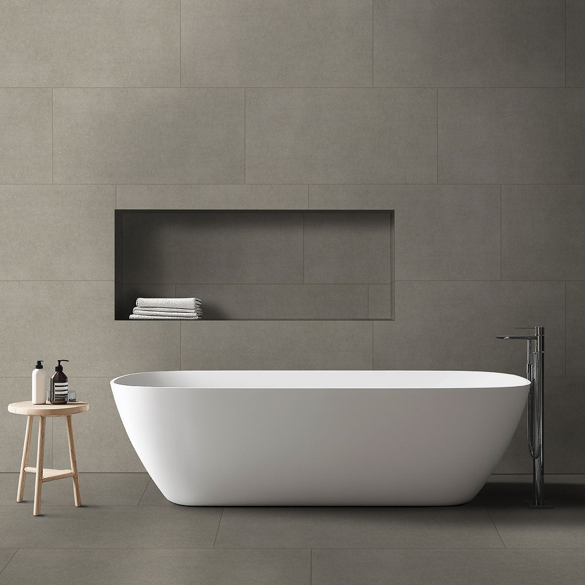 MSI Gris Porcelain Tile