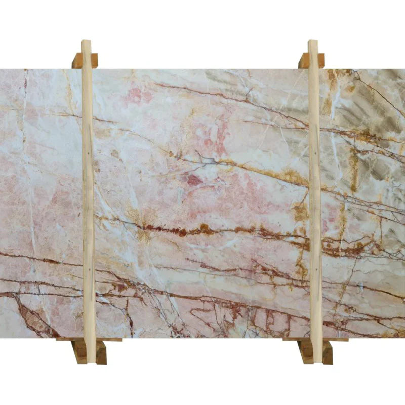 Porto Rosso Bookmatching Polished Marble Slab