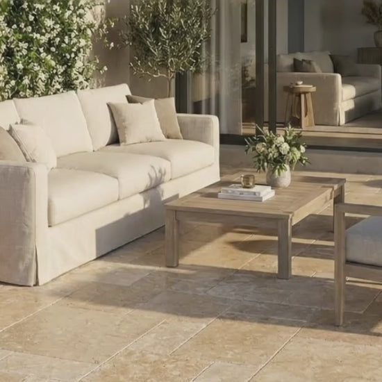 Aspendos Tumbled Travertine Pavers