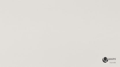 MSI Snow White™ Premium Quartz Prefabricated Countertop - Island