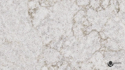 MSI Gray Lagoon® Concrete Finish Premium Quartz Prefabricated Countertop - Island