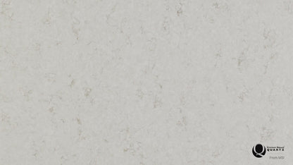 MSI Cashmere Taj™ Premium Quartz Prefabricated Countertop - Island