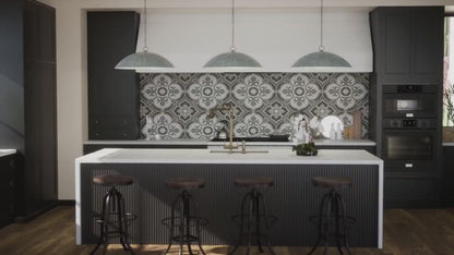 MSI Carrara Breve™ Premium Quartz Prefabricated Countertop - Island