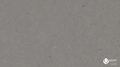 MSI Fossil Gray® Premium Quartz Prefabricated Countertop - Island