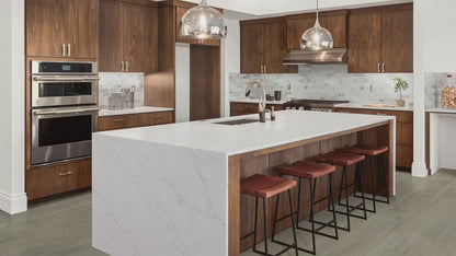 MSI Calacatta Karmelo® Premium Quartz Prefabricated Countertop - Island
