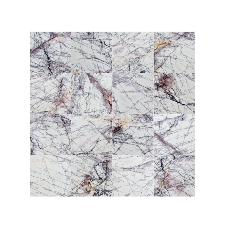 Purple Lilac Marble Polished Floor and Wall Tile