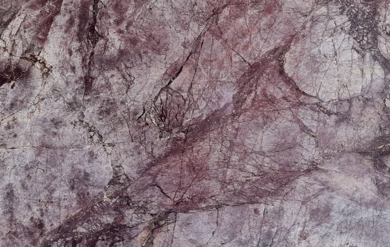 Purple Lilac Bookmatching Polished Marble Slab