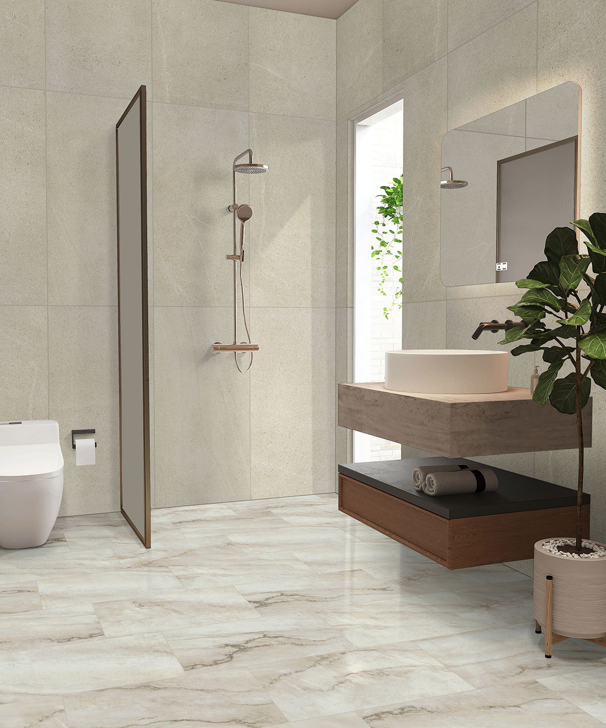 MSI Glenridge™Quarzo Taj®Luxury Vinyl Tile