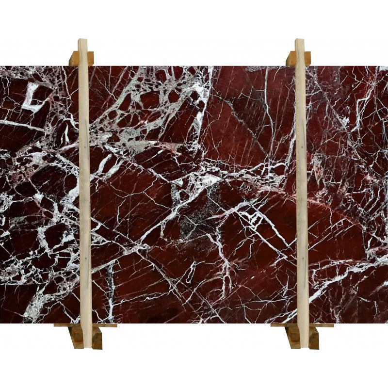 Rosso Levanto Bookmatching Polished Marble Slab