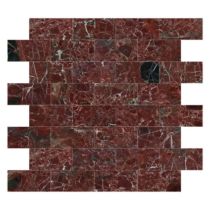 Rosso Levanto Marble Polished Floor and Wall Tile