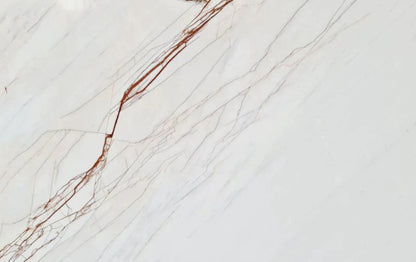 Rosso Venato White Bookmatching Polished Marble Slab