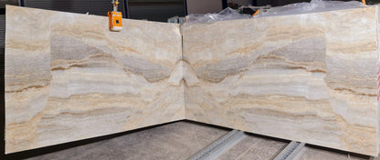 Royal Mirage Bookmatching Polished Marble Slab