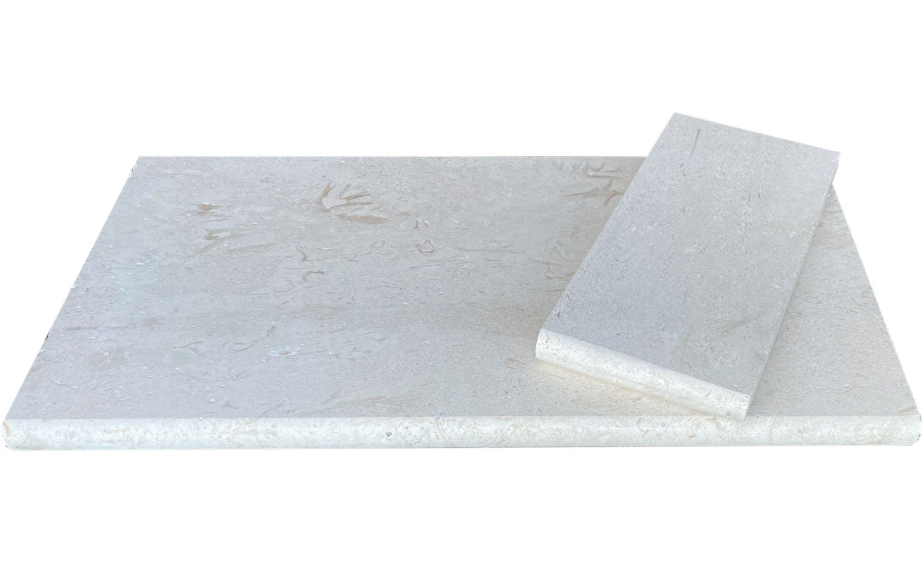 Shellstone Coping Shell Stone Tumbled Pool Coping-Bullnose – mayausatile