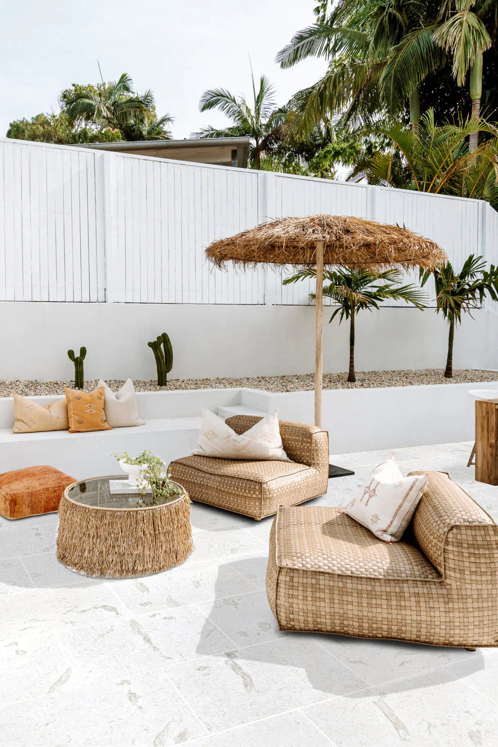 Tumbled Shellstone Shell Stone White Tumbled Pavers 18