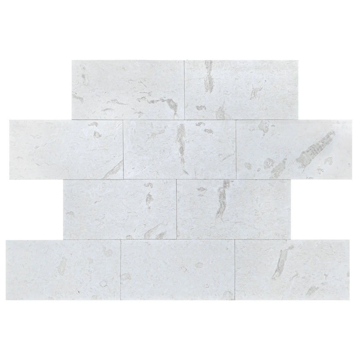 Tumbled Shellstone Shell Stone White Tumbled Pavers 18