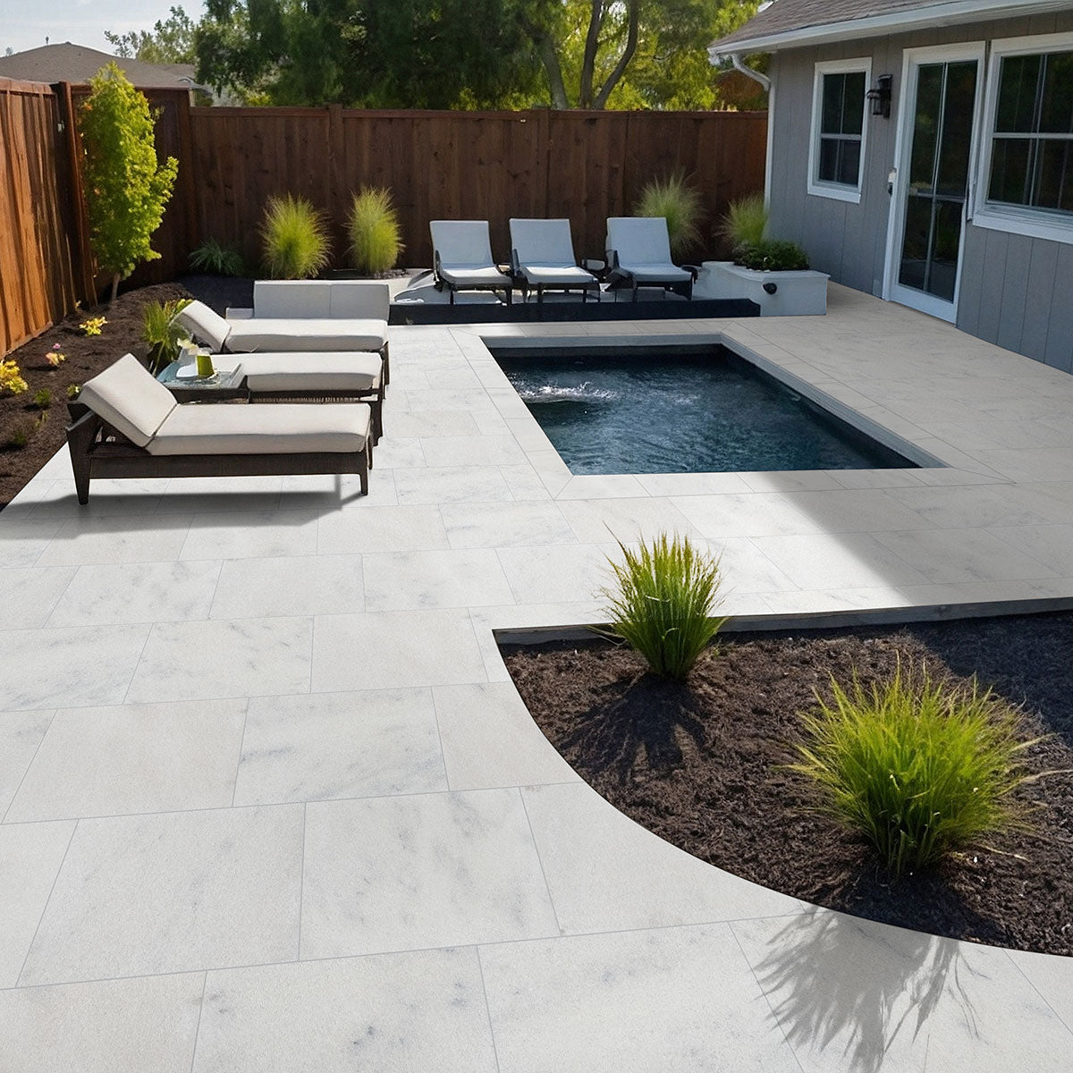 MSI Sierra White Pavers
