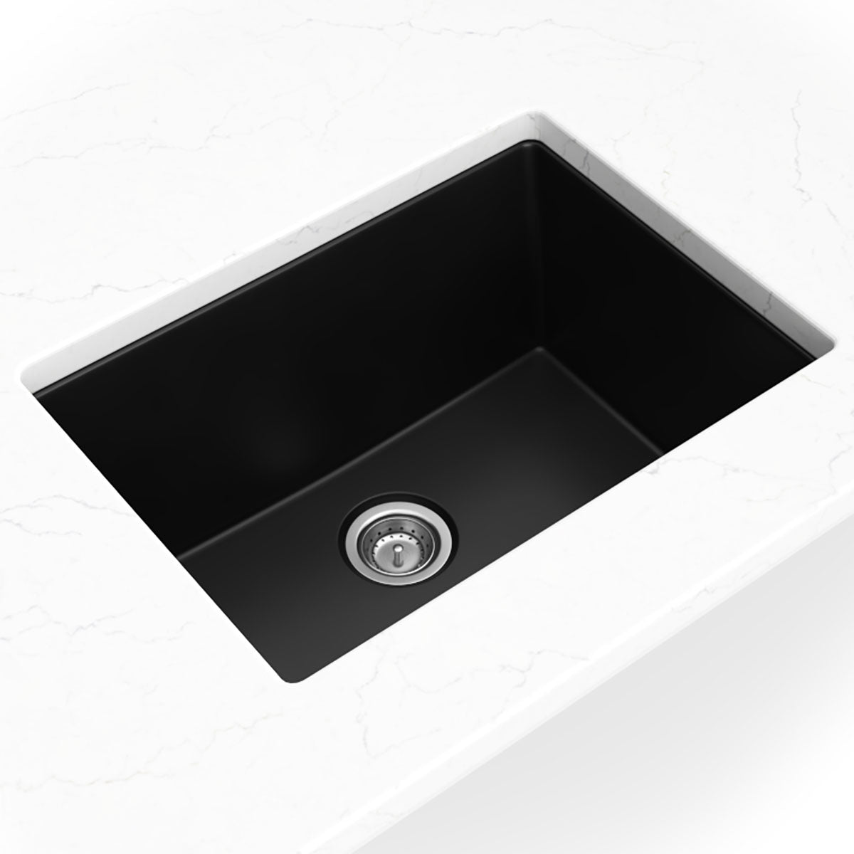 MSI BLACK QUARTZ SINGLE BOWL 2418