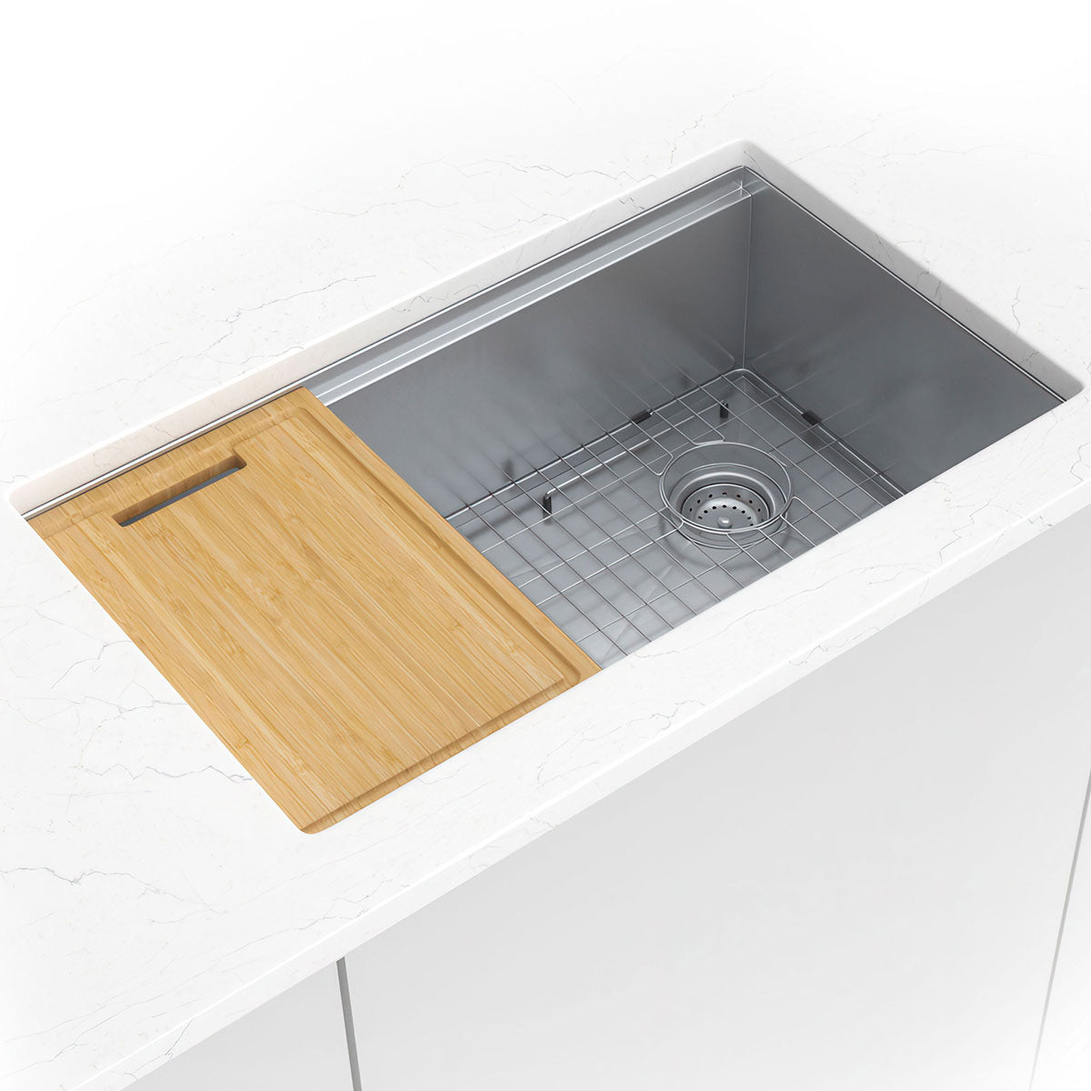 MSI SINGLE BOWL HANDCRAFTED WORKSTATION 3319