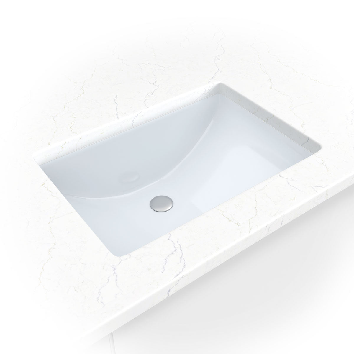 MSI VANITY WHITE RECT PORCELAIN 2015 STRAIGHT