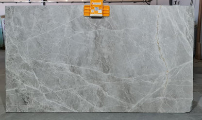 Spider Gray Bookmatching Polished Marble Slab