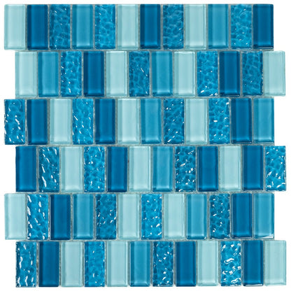 St. Lucia, 1" x 2" - Glass Tile - view 10