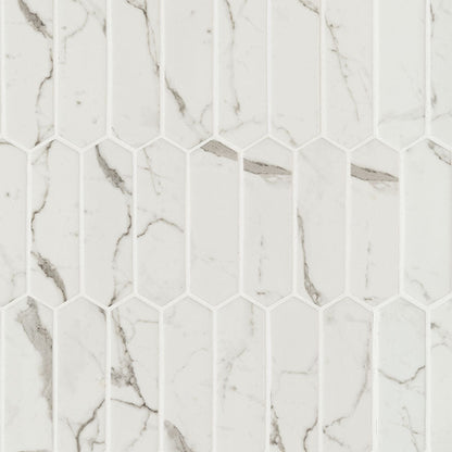 MSI Statuario Celano Picket Glass Tile