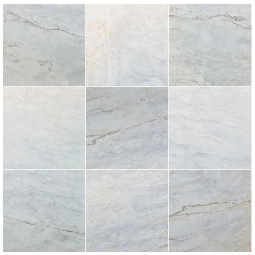 Sugar White Marble Polished Floor and Wall Tile