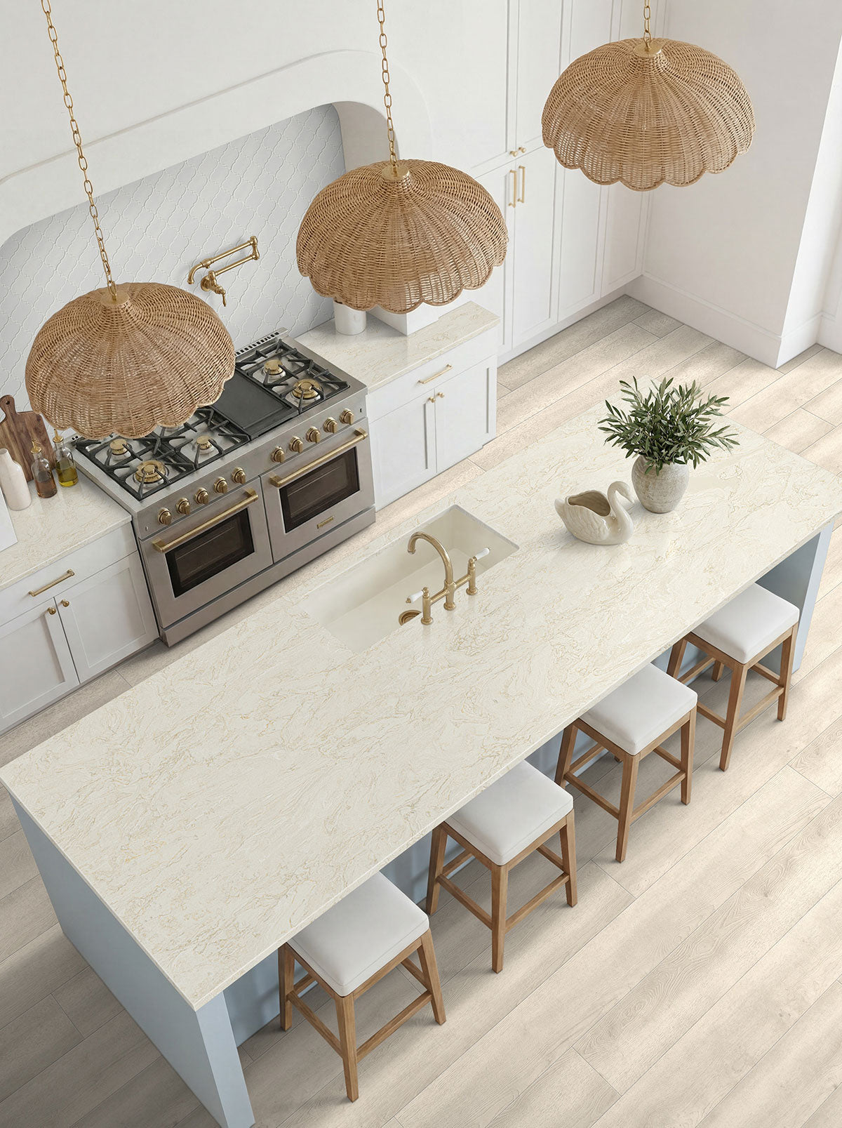 MSI Shorecliffs™Sunny Shake Hybrid Rigid Core Flooring