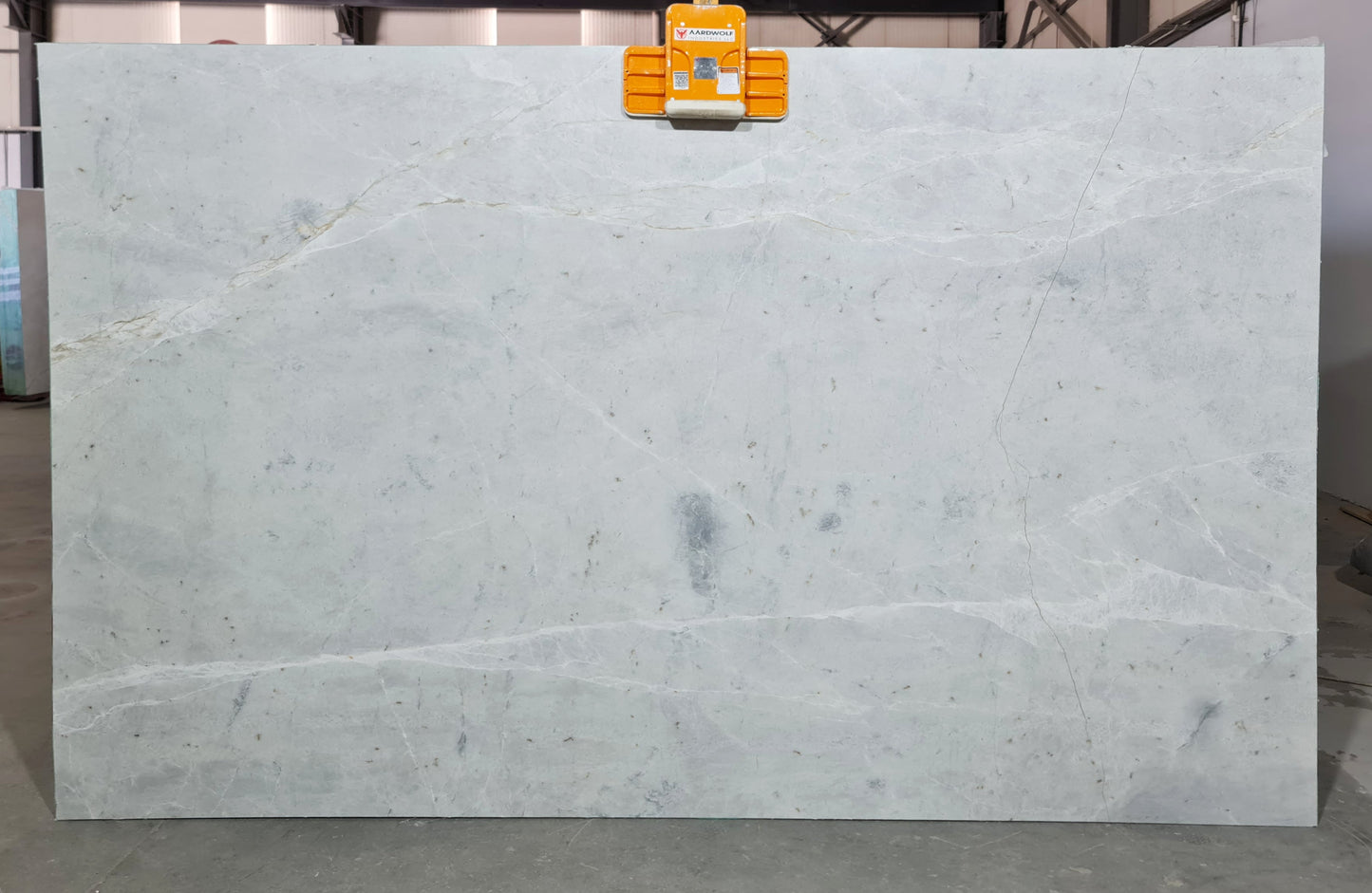 Super White Bookmatching Polished Marble Slab