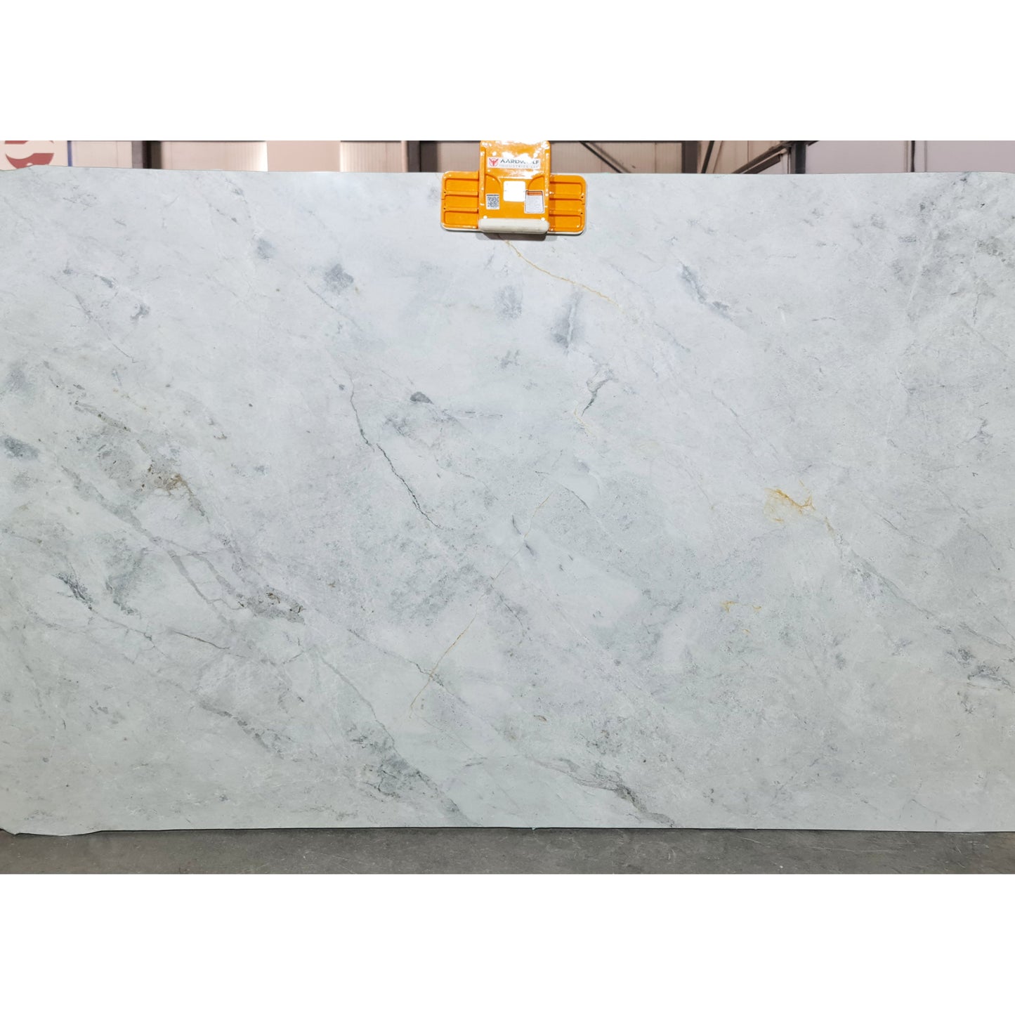 Super White Bookmatching Polished Marble Slab