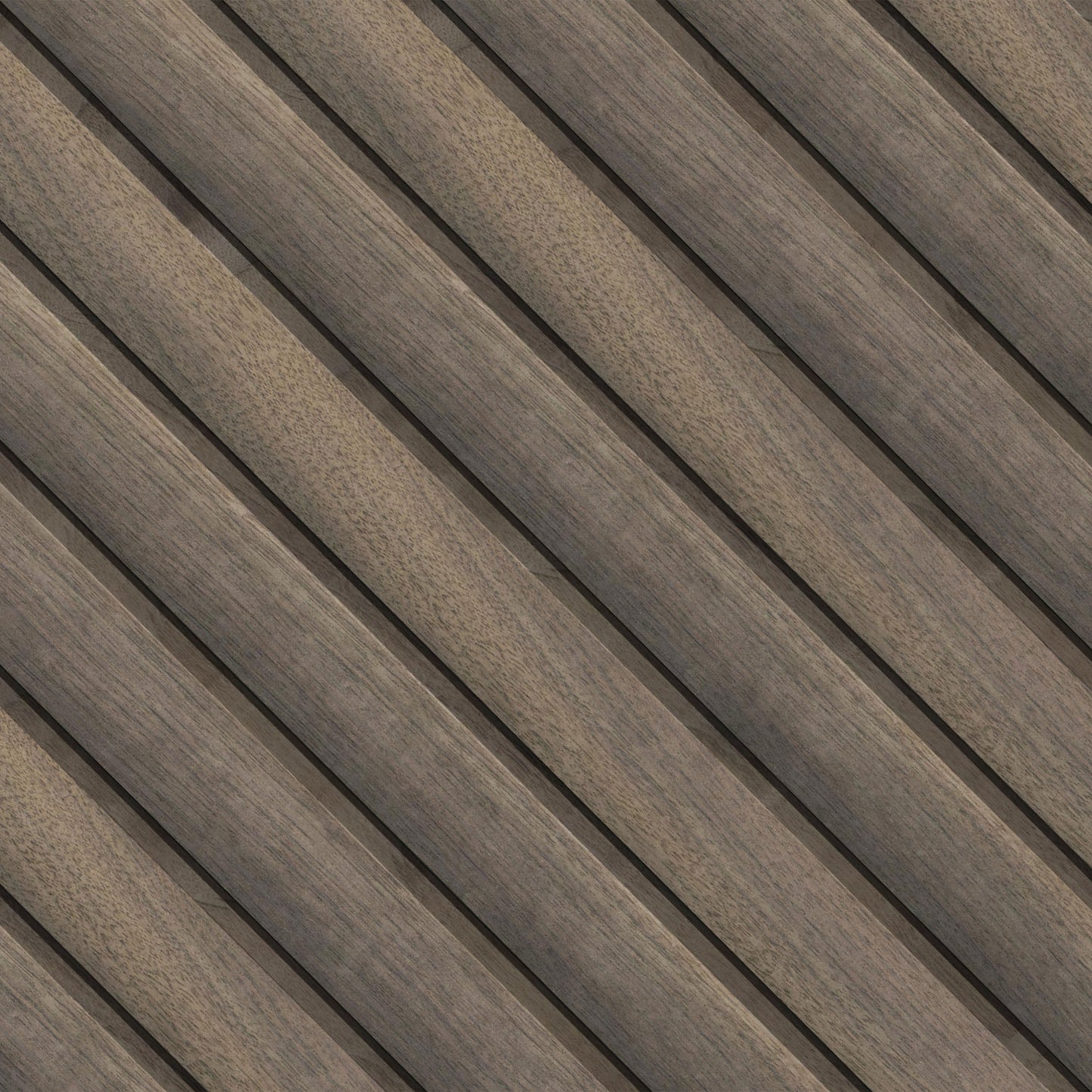 MSI Tawny Reeded Acoustic Wood Slat Panels
