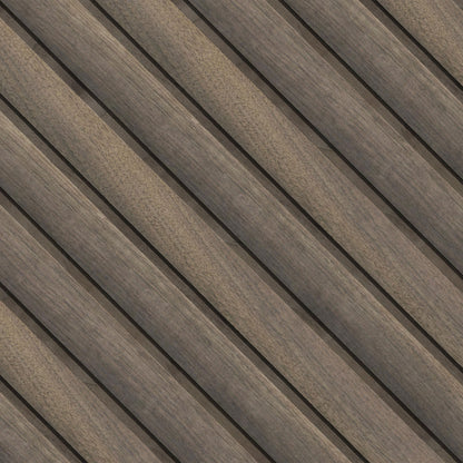 MSI Tawny Reeded Acoustic Wood Slat Panels