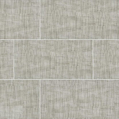 MSI Crosshatch Grey Matte Porcelain Wall and Floor Tile 12"x24" - Tektile Collection