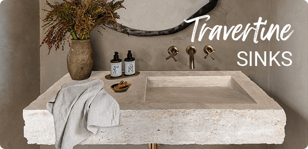 Travertine Sinks