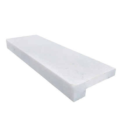Turkish Carrara White Sand-Blasted Pool Coping