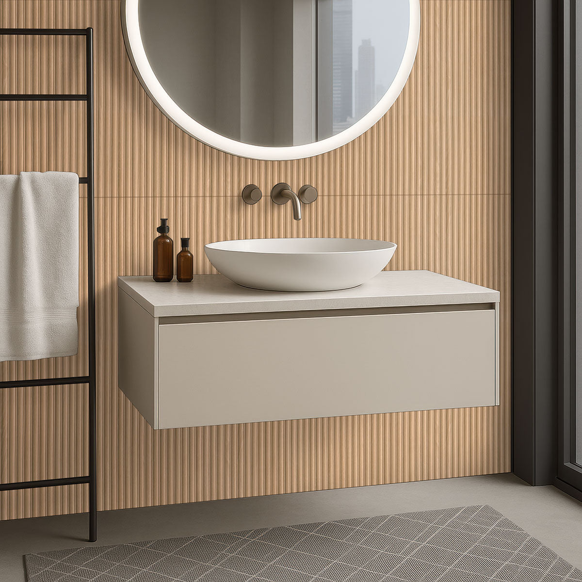 MSI Urbanslat Flute Timber Wall Tile
