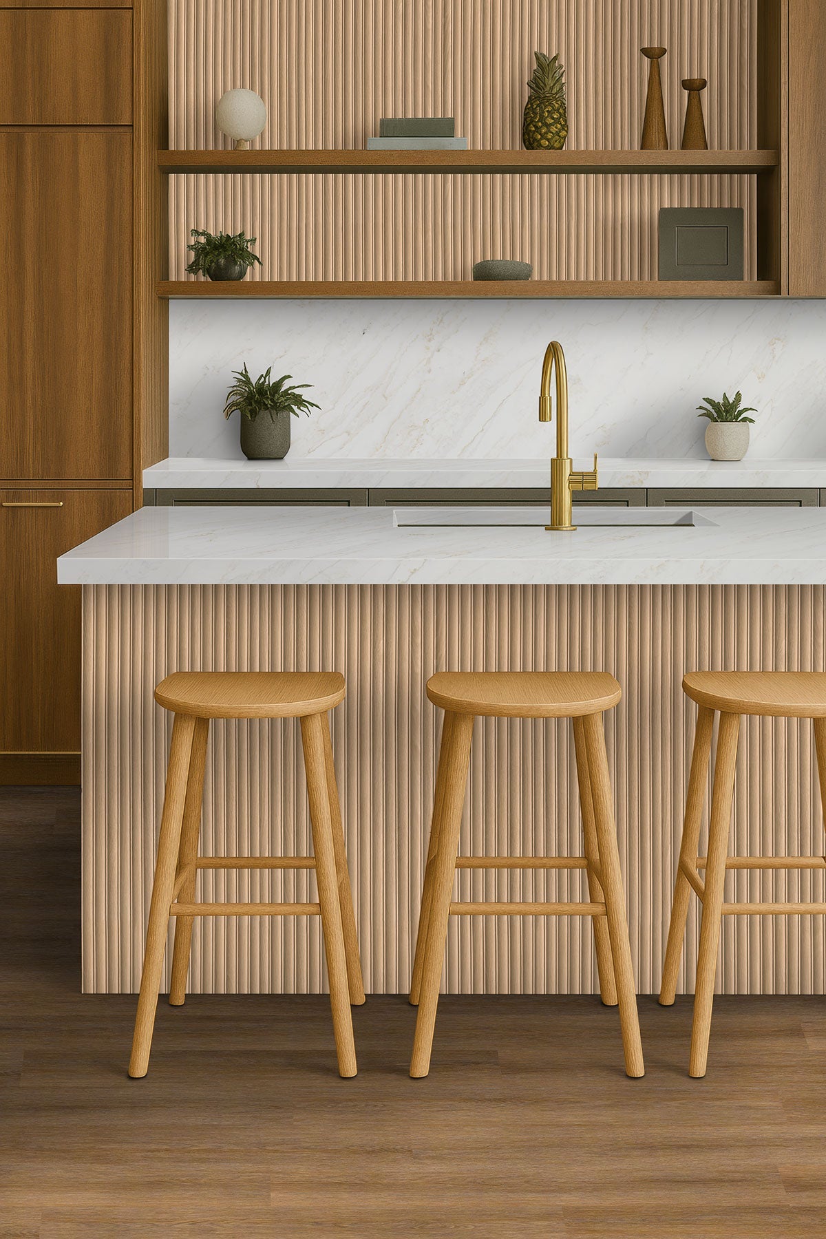 MSI Urbanslat Flute Timber Wall Tile
