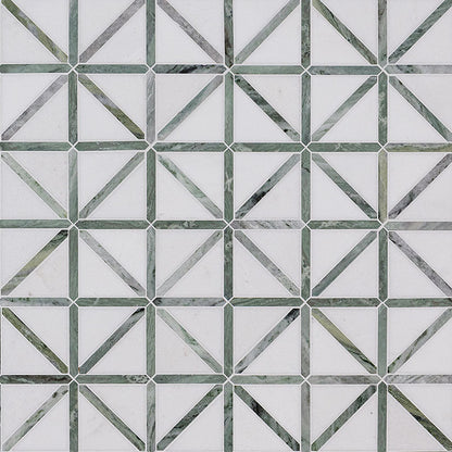 MSI Verdant Green Geometrica Pattern Pol