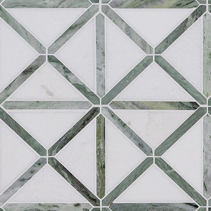 MSI Verdant Green Geometrica Pattern Pol