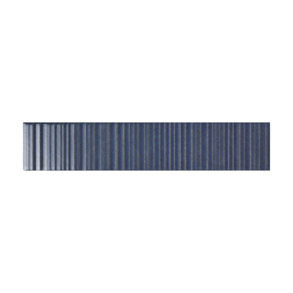 Vibrant Blu Glossy, 2" x 9" - Porcelain Tile - view 7