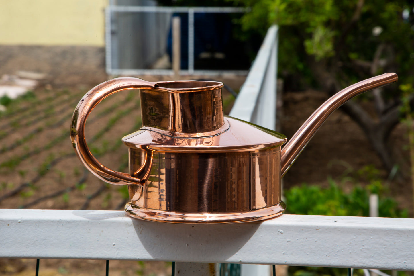 Vintage Short Copper Watering Can