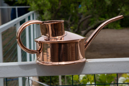 Vintage Short Copper Watering Can