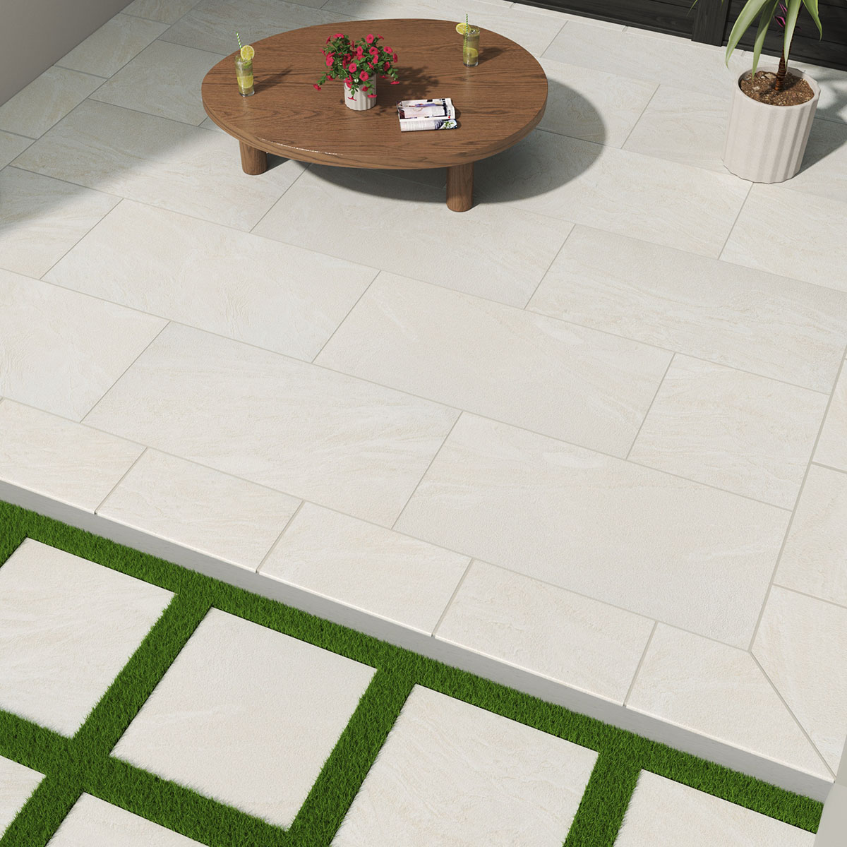 MSI Vortexa Ivory Arterra®Pavers